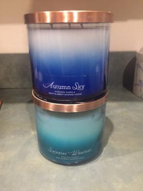 Sweater Weather & Autumn Sky Candles