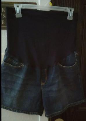 Maternity Denim Shorts
