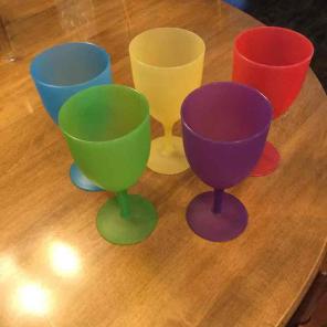 Angela Johnson Wine Glasses (5)