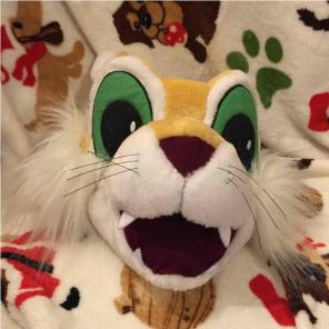 Texas State in Mascot Hat