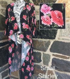 NWT LuLaRoe floral Shirley black
