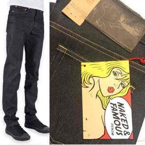 Naked & Famous Denim Jeans FREE SHIP 32