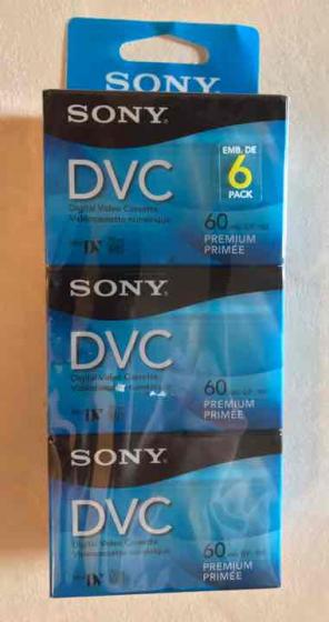 New Sony DV Mini DVC 6 Pack 60 min.