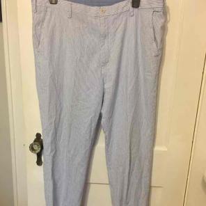 Nautica A Bit Trimmer seersucker pants