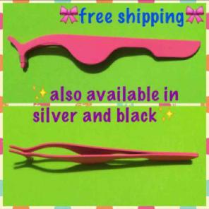 New False Eye Lash Applicator Tweezers