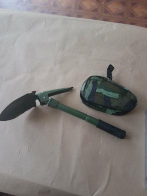 Emergency camping portable shovel
