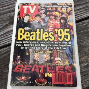 Vintage TV guide Beatles 1995