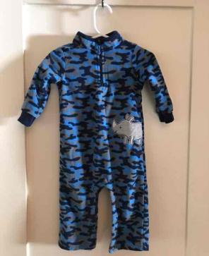 Baby boy pajamas-Warm fleece