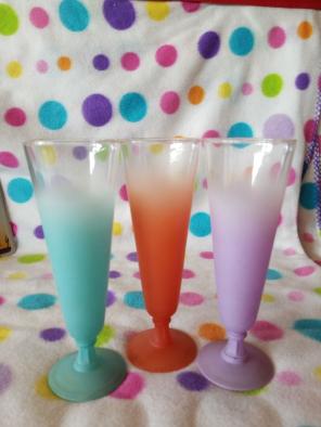 BLENDO 3 Parfait Glasses ! Beautiful