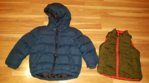 Boys 2T Coat and Vest Bundle