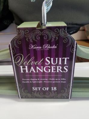 Velvet Suit Hangers Set of 18