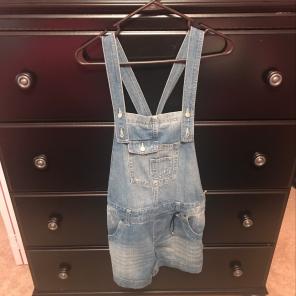 Denim Short Overalls (Highway jeans)