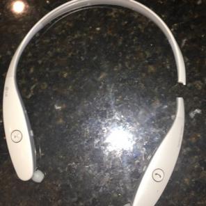 LG HBS-900 NECKBAND HEADSET-WHITE