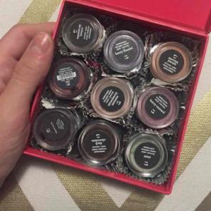 Set of 9 bareminerals eyeshadow