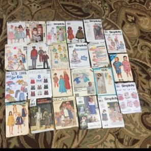 23 Kids Clothes Vintage Sewing Patterns