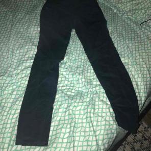 Blue corduroy jeans