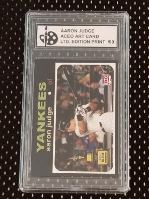 Aaron Judge ACEO Style 9 Art Card # 2/99