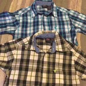 2 sz 4/5 boys shirts