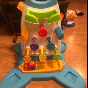 Fisher Price Roller Blocks Play Wall
