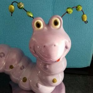 FLASH SALE CERAMIC CATERPILLAR