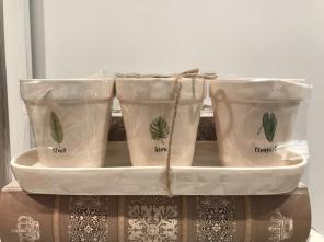 Plant, Grow, Flourish planter