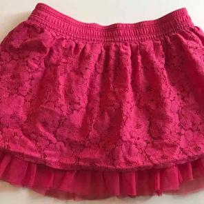 Girl's pink skirt
