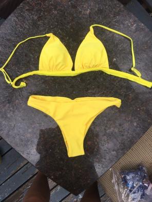 Yellow Bikini