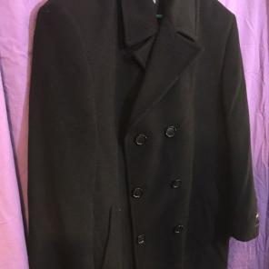 Mens Traditional Wool Peacoat