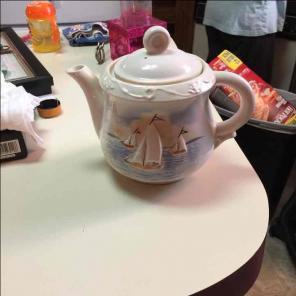 Old teapot