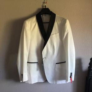 White Tuxedo Jacket
