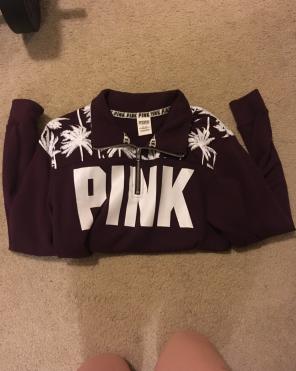 PINK half Zip