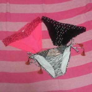 Bikini bottoms bundle (S)