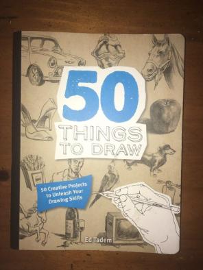 50 Things To Draw Book - FREE DOODLE PAD