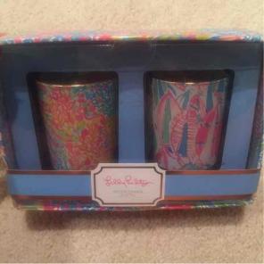 New Set of Lilly Pulitzer Candles