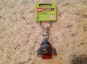 LEGO Red Rock Monsters Keychain - NEW