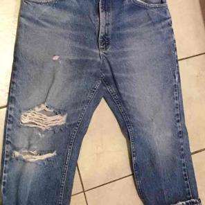 Boyfriend high waisted jeans