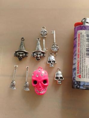 Halloween charm lot