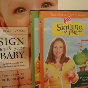 Baby sign book two Dvd