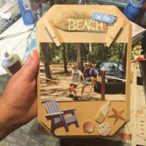 Handmade picture frame