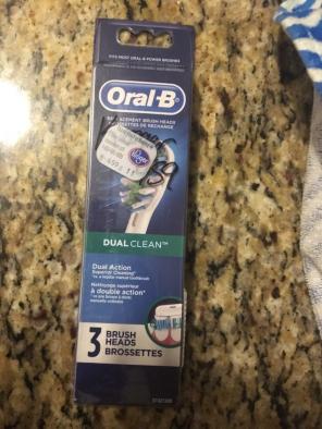 Oral B Dual clean Brush Heads