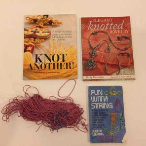 Korean How to knotted jewelry book