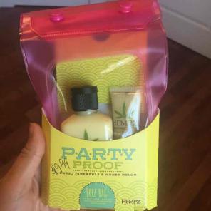 Hempz Pineapple Melon lotion lip duo NWT