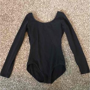 Long sleeve capezio leotard