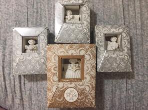 Margaret Furlong Ornament Lot Iris Cross