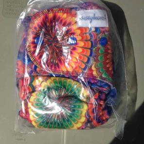 BNIP Sassybumz OS Fitted Cloth Diaper