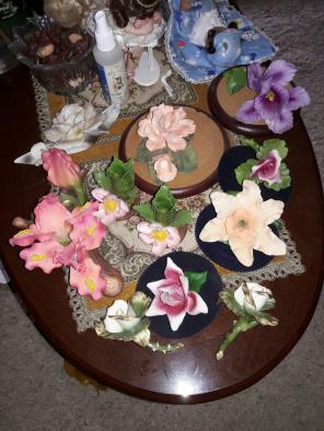 Porcelaine flowers