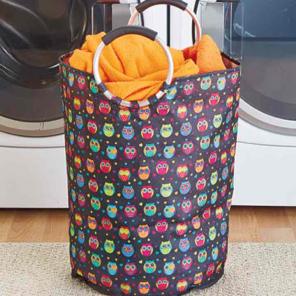 Jumbo Handle Owl Hamper