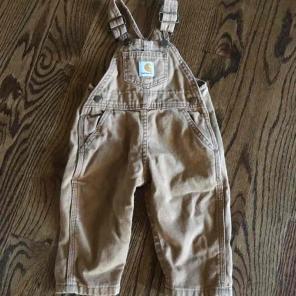 Infant Carhartt overalls