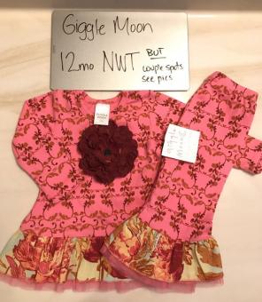 Giggle Moon Outfit 12 Months NWT *read*