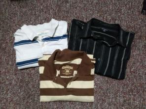 Mens Dress shirt/polo bundle